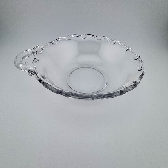 Fostoria Century Pattern Handled Nappy Flared 1960s Vintage Candy Dish - Picture 8 of 8